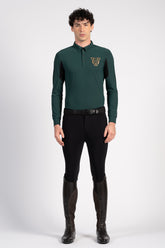 HINTERTUX MEN'S LONG-SLEEVED TRAINING TOP - Ivory | Vestrum