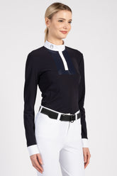 CALCIDE WOMEN'S LONG-SLEEVED SHOW SHIRT - Optical white | Vestrum