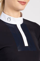 CALCIDE WOMEN'S LONG-SLEEVED SHOW SHIRT - Optical white | Vestrum