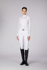 HARBIN CAMICIA A MANICHE LUNGHE DA CONCORSO DA DONNA - Bianco ottico | Vestrum