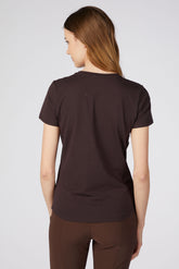 ANNACY WOMEN'S T-SHIRT - Dark chocolate | Vestrum