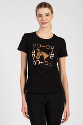 ANNACY WOMEN'S T-SHIRT - Dark chocolate | Vestrum
