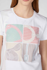  LA THUILE T-SHIRT DA  DONNA - Bianco ottico | Vestrum