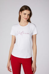 CHANTILLY T-SHIRT DONNA  - Bianco ottico | Vestrum