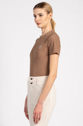 ULMA WOMEN'S TECHNICAL FABRIC T-SHIRT - Red | Vestrum