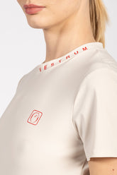 ULMA WOMEN'S TECHNICAL FABRIC T-SHIRT - Red | Vestrum