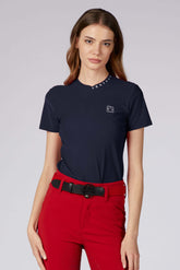 ULMA WOMEN'S TECHNICAL FABRIC T-SHIRT - Ivory cream | Vestrum