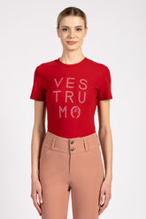 FERNIE WOMEN'S TECHNICAL FABRIC T-SHIRT - Dark brown | Vestrum