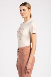 FERNIE WOMEN'S TECHNICAL FABRIC T-SHIRT - Dark brown | Vestrum