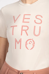 FERNIE WOMEN'S TECHNICAL FABRIC T-SHIRT - Dark brown | Vestrum