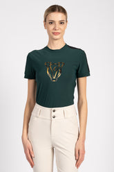 ANTIBES WOMEN'S TECHNICAL FABRIC T-SHIRT - Corten | Vestrum