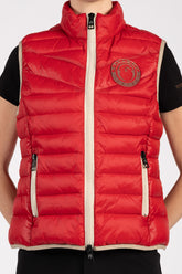 SCILLA GIRL'S PADDED VEST - Red | Vestrum