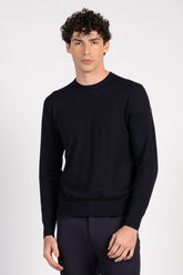 ETANIM MEN'S CREW-NECK SWEATER - Blue navy | Vestrum