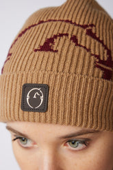 ROSKILDE WINTER BEANIE - Black/corten | Vestrum