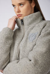 MONTECARLO GIUBBOTTO TEDDY DA DONNA  - Grigio perla | Vestrum