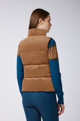 MELK WOMEN'S VELVET VEST - Caramello | Vestrum