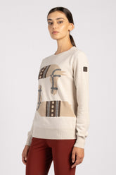 CHAMBERY MAGLIONE GIROCOLLO DA DONNA  - Latte/beige | Vestrum