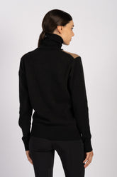 SHENZEN MAGLIONE DOLCEVITA DA DONNA  - Beige chiaro/latte | Vestrum