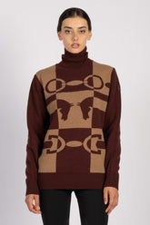 SHENZEN MAGLIONE DOLCEVITA DA DONNA  - Beige chiaro/latte | Vestrum