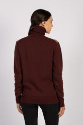 SHENZEN MAGLIONE DOLCEVITA DA DONNA  - Beige chiaro/latte | Vestrum