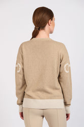 PAMPLONA MAGLIONE DA DONNA GIROCOLLO - Beige/latte | Vestrum