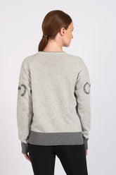 PAMPLONA MAGLIONE DA DONNA GIROCOLLO - Beige/latte | Vestrum