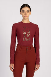 NAMUR WOMEN'S TRAINING TOP - Brick red | Vestrum