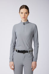 SEATTLE WOMEN'S TECHNICAL TRAINING TOP - Steel grey | Vestrum