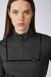LOCARNO WOMEN'S TECHNICAL TOP - Dark grey | Vestrum