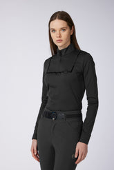 LOCARNO WOMEN'S TECHNICAL TOP - Dark grey | Vestrum