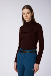 LOCARNO WOMEN'S TECHNICAL TOP - Dark grey | Vestrum