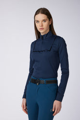 LOCARNO WOMEN'S TECHNICAL TOP - Blue | Vestrum