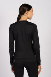 SIRMIONE MAGLIA DA ALLENAMENTO TECNICA DA DONNA  - Nero | Vestrum
