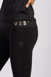SIRMIONE MAGLIA DA ALLENAMENTO TECNICA DA DONNA  - Nero | Vestrum