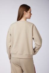 VALBERG WOMEN'S SWEATSHIRT - Beige/amaranth | Vestrum