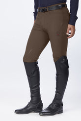 RIGELPANTALONI DA EQUITAZIONE DA UOMO VESTIBILITÀ MORBIDA CON GRIP AL GINOCCHIO - Bianco ottico | Vestrum