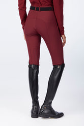 PANTALONI DA EQUITAZIONE ANDROMEDA DA DONNA CON RINFORZO SULLE GINOCCHIA. - Bianco ottico | Vestrum