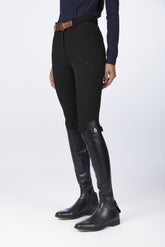 PANTALONI DA EQUITAZIONE ANDROMEDA DA DONNA CON RINFORZO SULLE GINOCCHIA. - Bianco ottico | Vestrum