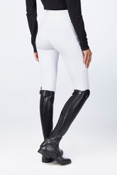 WOMEN'S VEGA RIDING LEGGINGS WITH FULL GRIP - Optical white | Vestrum