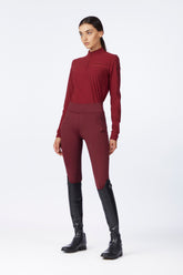 WOMEN'S VEGA RIDING LEGGINGS WITH FULL GRIP - Optical white | Vestrum