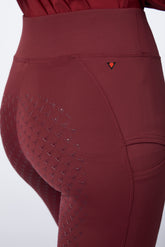 WOMEN'S VEGA RIDING LEGGINGS WITH FULL GRIP - Optical white | Vestrum