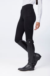 WOMEN'S RIDING VEGA LEGGINGS WITH KNEE GRIP - Optical white | Vestrum