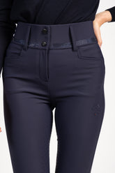 LIBRA PANTALONI DA EQUITAZIONE DA DONNA CON FULL GRIP - Blu navy | Vestrum
