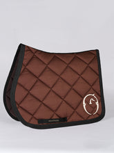 BONN JUMPING SADDLE PAD - Black/white border | Vestrum