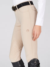 LAZISE WOMEN'S KNEE GRIP BREECHES WITH POCKETS ON THE BACK - Optical white | Vestrum