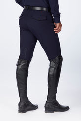 RIGEL MEN'S RIDING TROUSERS SOFT FIT WITH KNEE GRIP - Optical white | Vestrum