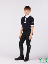 PANTALONI DA EQUITAZIONE PER BAMBINI SAN DIEGO CON RINFORZO AL GINOCCHIO - TESSUTO TK - Bianco ottico | Vestrum