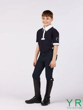 PANTALONI DA EQUITAZIONE PER BAMBINI SAN DIEGO CON RINFORZO AL GINOCCHIO - TESSUTO TK - Bianco ottico | Vestrum