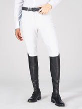 SAN DIEGO MEN'S RIDING BREECHES WITH KNEE GRIP - TK FABRIC - Optical white | Vestrum
