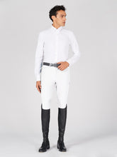 SAN DIEGO MEN'S RIDING BREECHES WITH KNEE GRIP - TK FABRIC - Optical white | Vestrum